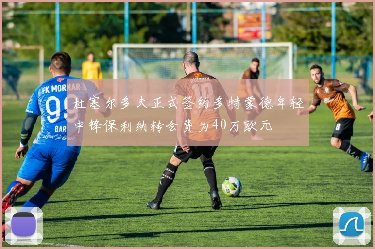 杜塞尔多夫正式签约多特蒙德年轻中锋保利纳转会费为40万欧元